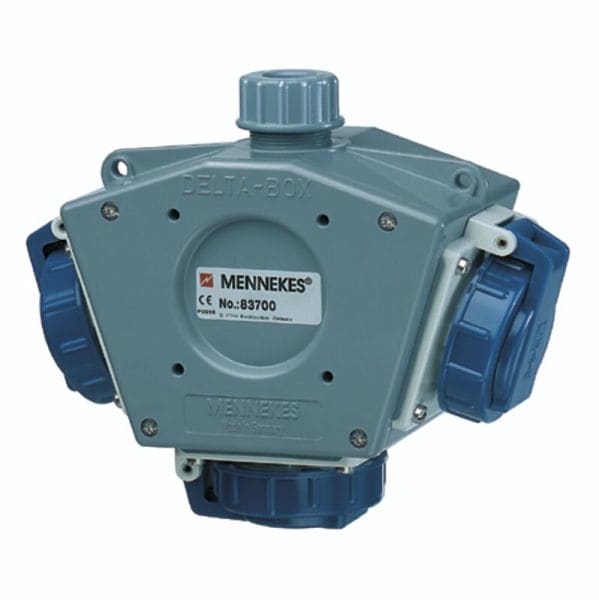 MENNEKES - Delta Box Amelan 3xSSTD IP68