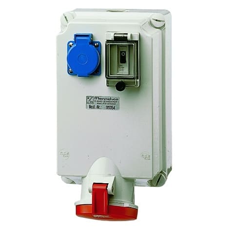 MENNEKES - Amaplast-Kombi 1xSSTD 1X63/5 + Abs