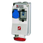 MENNEKES - Steckdosenkombination 1xSSTD, 1X32/5, IP44 + Abs.