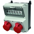 MENNEKES - Steckdosen-Kombi Amaxx 2 2X16/5, IP44 + Abs.