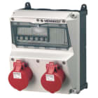 MENNEKES - Steckdosen-Kombi Amaxx 2 2X16/5, IP44, + Abs.