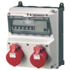 MENNEKES - Steckdosen-Kombi Amaxx 2 2X16/5, IP44, + Abs.