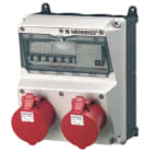 MENNEKES - Steckdosen-Kombi Amaxx 2 2X32/5, IP44 + Abs.
