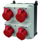 MENNEKES - Steckdosen-Kombi Amaxx 2 4X16/5, IP44