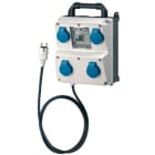 MENNEKES - Steckdosen-Kombi AMAXX 2 tragb. 4xSSTD, IP44, + Abs.