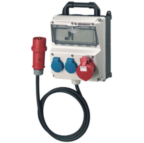 MENNEKES - Steckdosen-Kombi Amaxx 2 2xSSTD 1X16/5 IP44