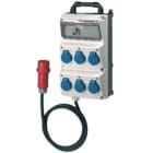 MENNEKES - Steckdosen-Kombi AMAXX 3 6xSSTD, IP44, + Absicherung