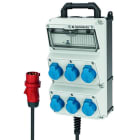 MENNEKES - Steckdosen-Kombi AMAXX 3 6xSSTD, IP44, + Absicherung
