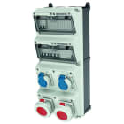 MENNEKES - Steckdosen-Kombi Amaxx 4 2xSSTD 2X16/5 IP67 + Abs.
