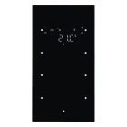 BERKER - KNX TS Sensor 3fach mit RTR konfiguriert Glas schwarz