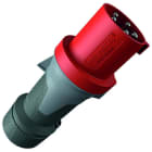 MENNEKES - CEE-Stecker PowerTOP Xtra HW/VN 63A 5p 400V 6h IP44