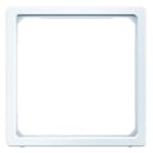 BERKER - Q.x Adapterring für Zentralstück 50 x 50 mm polarweiß samt