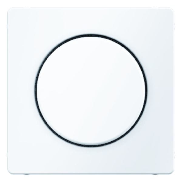 BERKER - Q.x Zentralstück für Drehdimmer polarweiß samt