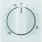 BERKER - Q.x Zentralstück für 15 Min. Zeitschaltuhr polarweiß samt