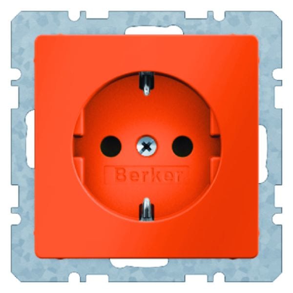 BERKER - Q.x SSD mit Schraubklemmen orange samt