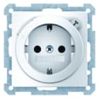 BERKER - Q.x SSD mit FI-Schutzschalter polarweiß samt