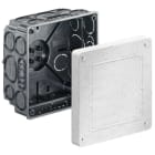 KAISER - Unterputz Universal-Einbaugehäuse, 107x107x72mm, mit Mineralfaserplatte