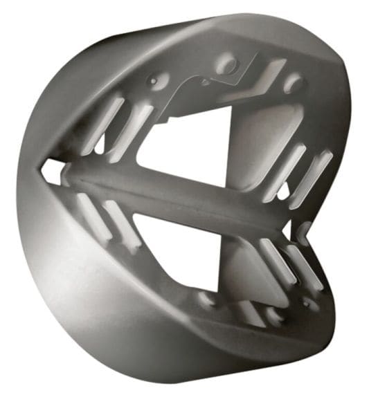 BEG - Ecksockel RC-plus next, Edelstahl-Optik