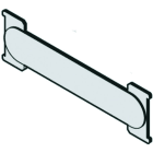 RENZ - Alu- Namensschild RSA ohne Gravur 72x21 mm
