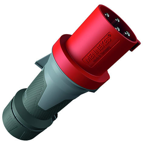 MENNEKES - CEE-Stecker PowerTOP Xtra HW/VN 63A 4p 400V 6h IP44