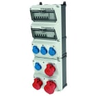 MENNEKES - Steckdosen-Kombi Amaxx 5 4xSSTD 2X16/5 1X32/5 IP44 + Abs.