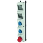 MENNEKES - Steckdosen-Kombi Amaxx 5S 2xSSTD 1X16/5 IP44 + Abs.