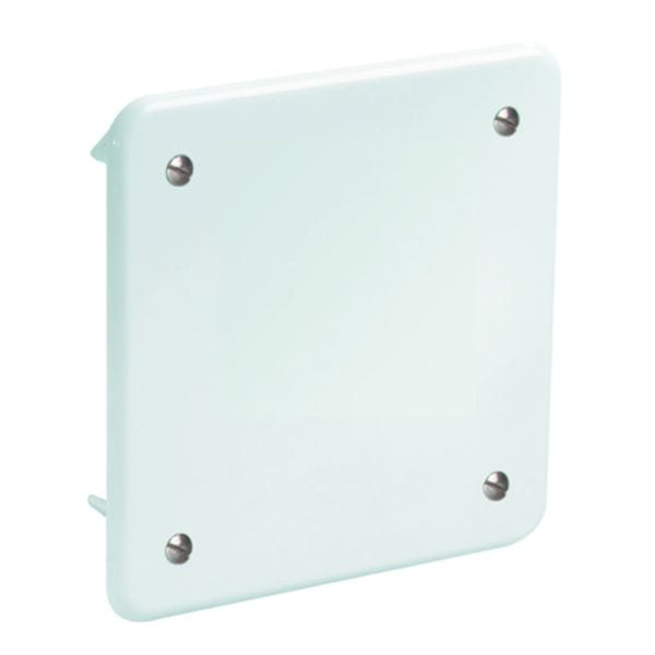 KAISER - Abschluss-Schraubdeckel 130X130X3,5 mit Metalschrauben