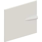 KAISER - Steckdeckel mit Leitungsauslass 130x130x3,5 mm