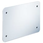 KAISER - Abschluss-Feuchtraumdeckel Aluminium 185 x 130 x 4 mm 1298-74