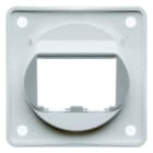 BERKER - INTEGRO Tragplatte für BTR-/ E-DAT-Module, polarweiß glänzend