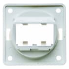 BERKER - INTEGRO Tragplatte für BTR-/ E-DAT-Module, schwarz glänzend