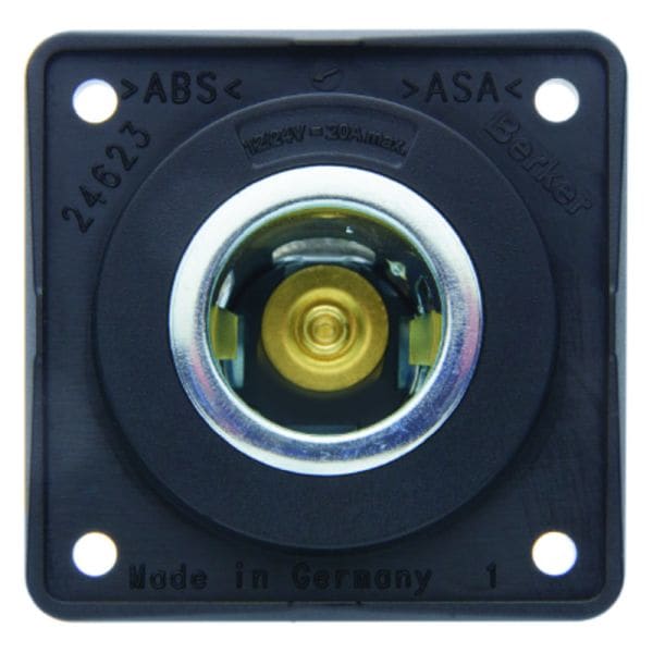 BERKER - INTEGRO Power-Steckdose 12V, schwarz matt