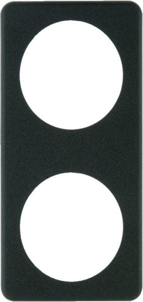 BERKER - Integro Classic Rahmen 2Fach Braun Matt