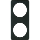 BERKER - Integro Classic Rahmen 2Fach Braun Matt