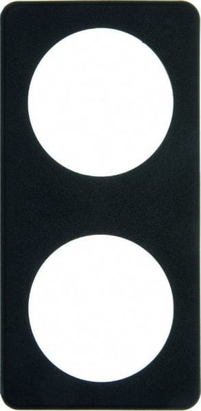 BERKER - INTEGRO Classic Rahmen 2fach schwarz matt