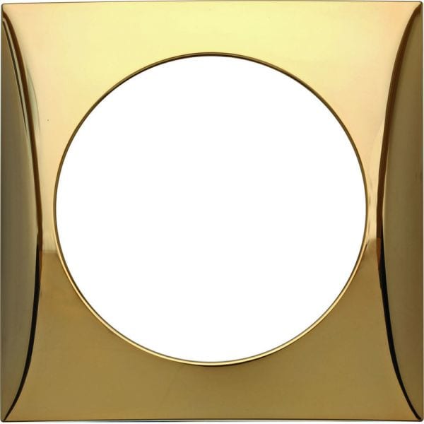 BERKER - INTEGRO Rahmen 1fach gold glänzend