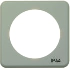 BERKER - INTEGRO Classic IP44 Rahmen 1fach ohne Dichtung, polarweiß glänzend