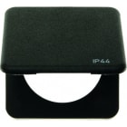 BERKER - INTEGRO Classic IP44 Rahmen 1fach ohne Dichtung, schwarz matt