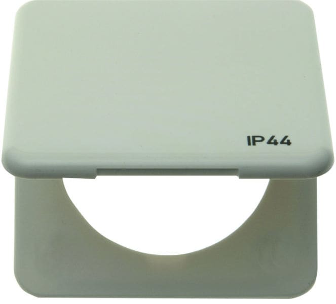 BERKER - INTEGRO Classic IP44 Rahmen 1fach ohne Dichtung, polarweiß glänzend