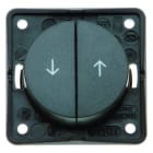 BERKER - INTEGRO Flow/Pure Jalousietaster anthrazit matt