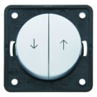 BERKER - Integro Flow/Pure Jalousietaster Chrom Matt
