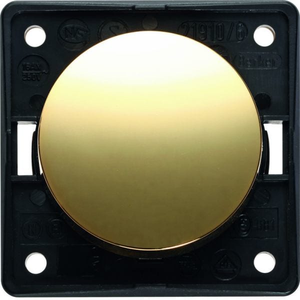 BERKER - INTEGRO Wippschalter Aus/Wechsel, gold hochglänzend