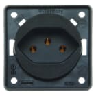 BERKER - INTEGRO SSD mit Schutzkontakt Schweiz Typ 13 schwarz matt