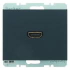 BERKER - K.1 HDMI Steckdose anthrazit matt