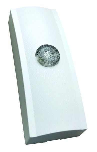 GROTHE - AP-Ruftaster Fashion weiß, LED-Beleuchtung, (Typ KKO L 2001 WS/T)
