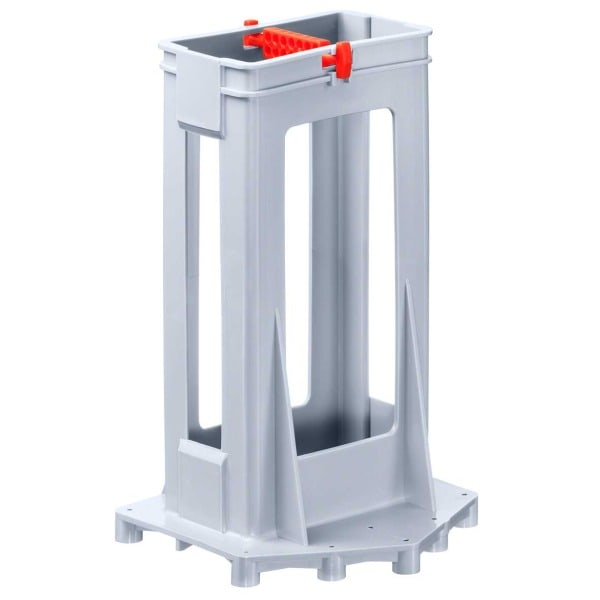 KAISER - Rohrstütze, Polyethylen - grau