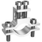 KAISER - Erdleitungsbride 3/8''-3/4'' (16.6-26.5m, 4 - 50 mm² Seil - Draht ø 8 mm
