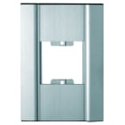 FERMAX - Ausgleichsplatte, 1-reihig, Gr.1 ALU silber (BxH): 225x310