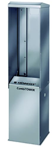 MENNEKES - CombiTOWER Edelstahl blank 1043x254x249mm, für Amaxx 2,3,4
