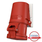 MENNEKES - MS! CEE-Wandsteckdose TwinContact 32A 5p 400V 6h IP44